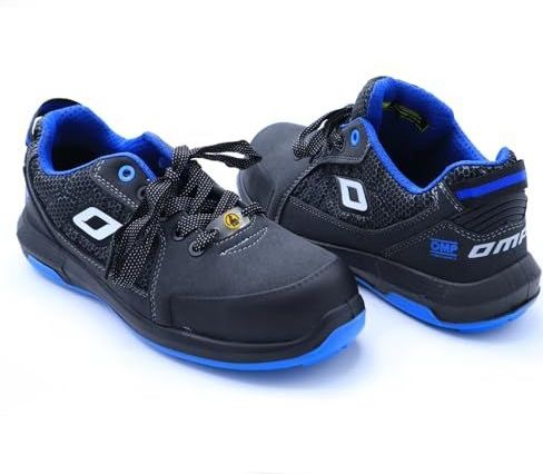 Omp - Meccanica Pro Urban - Werkschoenen - Grijs Blauw - Metaalvrij