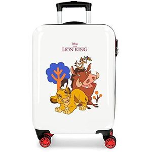 Disney El Rey Leon Cabinetrolley, meerkleurig, 38 x 55 x 20 cm, hard plastic, zijdelingse combinatiesluiting, 34 l, 2 kg, 4 wielen