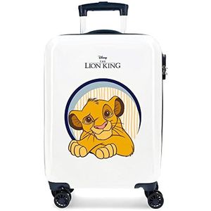 Disney El Rey Leon Cabinetrolley, meerkleurig, 38 x 55 x 20 cm, hard plastic, zijdelingse combinatiesluiting, 34 l, 2 kg, 4 wielen