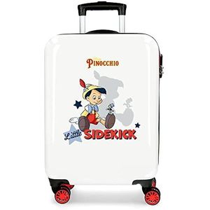 Disney Pinocchio cabinetrolley, meerkleurig, 38 x 55 x 20 cm, hard plastic, zijdelingse combinatiesluiting, 34 l, 2 kg, 4 wielen