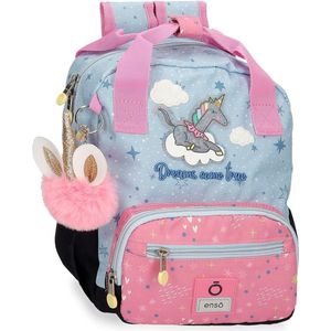 Enso Dreams Come True Bagage - Messenger Bag voor meisjes, Meerkleurig, kleuterschool rugzak