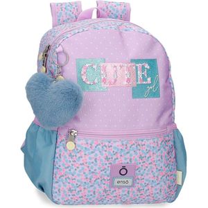 Enso Cute Girl bagage Messenger Bag meisjes, paars, Mochila Preescolar, rugzak, Paars., Rugzak