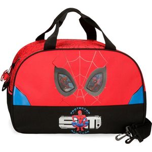 Marvel 2833321 Spiderman beschermhoes voor reizen, rood, 45 x 28 x 22 cm, polyester, 27,72 l, rood, Bolsa de Viaje, reistas, Rood, reistas