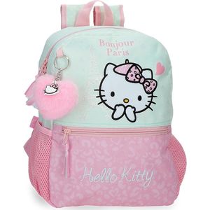 Hello Kitty Paris Bagage - Messenger Bag voor meisjes, Roze, Rugzak