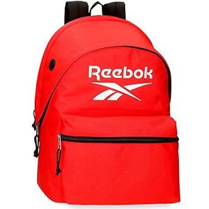 Reebok Boston Bagage - Messengertas voor jongens, Rood, Laptop rugzak met twee compartimenten