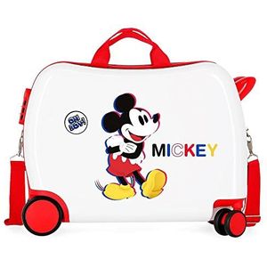 Disney Mickey Y Minnie Colors kinderkoffer, eenheidsmaat, Wit, Eén maat, kinderkoffer
