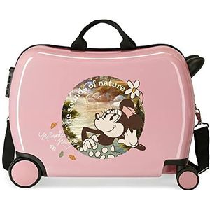 Disney Minnie The Nature Kinderkoffer, eenheidsmaat, Roze, kinderkoffer