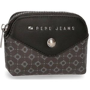 Pepe Jeans Bethany portemonnee, één maat, zwart., Portemonnee