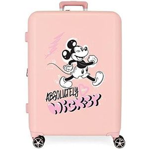 Disney Mickey & Minnie Trip To... kofferset, eenheidsmaat, Vriendelijk Naakt, Eén maat, Middelgrote koffer