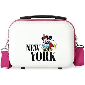 Disney Mickey & Minnie Trip To. Nececer aanpasbaar, eenheidsmaat, Wit, Eén maat, Aanpasbare Necar