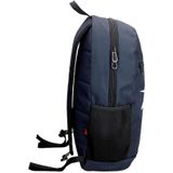 Reebok Wayland rugzak + schooltas, blauw, 33 x 48 x 17 cm, polyester, 26,93 l, Blauw, Eén maat, rugzak + pennenetui