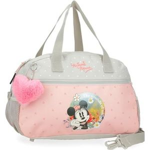 Joumma Disney Minnie, wilde natuur, reistas, groen, 40 x 25 x 18 cm, polyester, 18 l, groen, reistas, Groen, Reistas