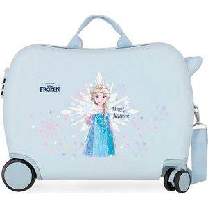 Frozen - Magic Rolling Suitcase - Ice Blue - Handbagage - Lichtgewicht