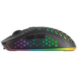 MARS GAMING MMW3 - Muis - Draadloos - Optisch - 3200 DPI - RGB Verlichting