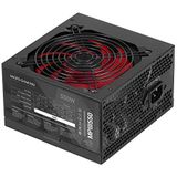 MARSGAMING MPIII550, pc-voeding ATX 550 W, stille AI-RPM-technologie, 85% efficiëntie, zwart