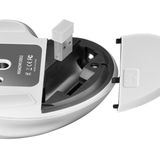 Nilox Draadloos Ergonomisch Toetsenbord, 3200 dpi, Wit