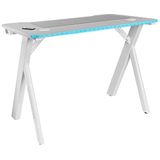 MGD100RGB - Gaming Tafel - RGB Verlichting - Staal - Koolstofvezel