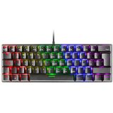 Mars Gaming - MK60 - Gaming Toetsenbord - Rood - Mechanisch - RGB Verlichting