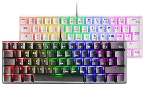 Mars Gaming - MK60 - Gaming Toetsenbord - Blauw - Mechanisch