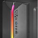 Mars Gaming - Mc-S1 - PC Behuizing - Compact - ARGB - FRGB Ventilator