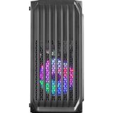 Mars Gaming - MC-S2 - PC Behuizing - Zwart - Micro ATX - FRGB Verlichting
