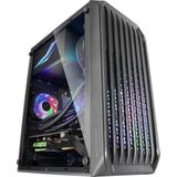 Mars Gaming - MC-S2 - PC Behuizing - Zwart - Micro ATX - FRGB Verlichting