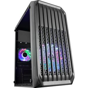 Mars Gaming - MC-S2 - PC Behuizing - Zwart - Micro ATX - FRGB Verlichting