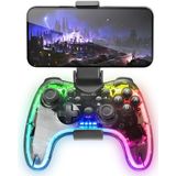 Mars Gaming - MGP-BT - Bluetooth 5.0 Gamepad - Neon RGB - Smartphone Adapter