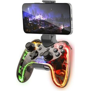 Mars Gaming - MGP-BT - Bluetooth 5.0 Gamepad - Neon RGB - Smartphone Adapter