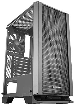 Mars Gaming - McMaster - PC Behuizing - Zwart - Gehard Glas - Vloeistofkoeling Ondersteuning