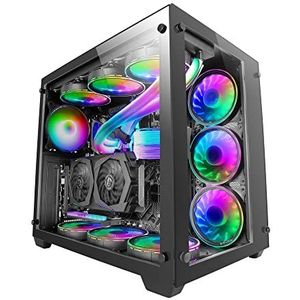 Mars Gaming - Mcv3 - Pc-behuizing - Zwart - Dubbel Geharde Glas