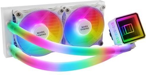 Mars Gaming - Ml-ultra240 Vloeistofkoeling - Zwart - 360º ARGB verlichting