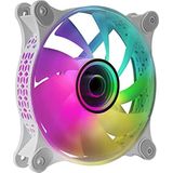 Mars Gaming - MF-3D - PC Ventilator - Wit - 12cm