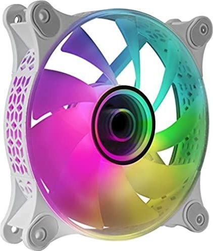 Mars Gaming - MF-3D - PC Ventilator - Wit - 12cm