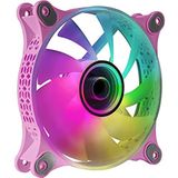 Mars Gaming - MF-3D - ARGB-ventilator - 12 cm - 360 graden - Infinity 3D-spiegel - Ultrastil