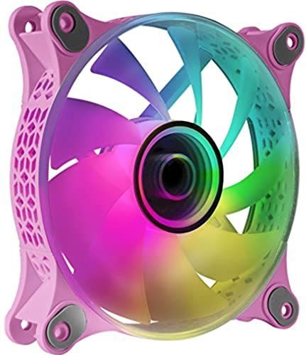 Mars Gaming - MF-3D - ARGB-ventilator - 12 cm - 360 graden - Infinity 3D-spiegel - Ultrastil