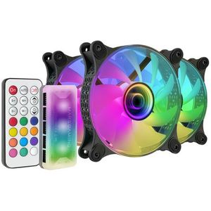 Mars Gaming - Mf-3dkit - Ventilatorset - 120 Mm - 3 Eenheden - ARGB