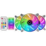 Mars Gaming - MF-3D Kit - Ventilator Set - ARGB - 120 Mm - 3 Eenheden