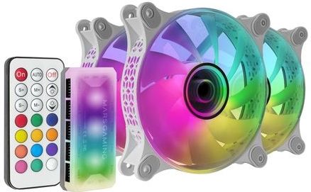 Mars Gaming - MF-3D Kit - Ventilator Set - ARGB - 120 Mm - 3 Eenheden
