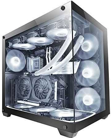 Mars Gaming - MCV4 - PC-behuizing - Zwart - E-ATX - RGB