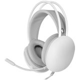 Mars Gaming MHGLOW hoofdtelefoon/headset Bedraad Hoofdband Gamen USB Type-A Wit