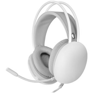 Mars Gaming MHGLOW hoofdtelefoon/headset Bedraad Hoofdband Gamen USB Type-A Wit