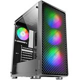 Mars Gaming - Mc-F - PC Behuizing - Zwart - Glas - 4 ARGB Fans