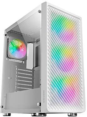 Mars Gaming - Mc-f - Pc-behuizing - Zwart - Gehard Glas - 4 ARGB-ventilatoren