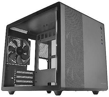 PC Behuizing - MC-MPRO - Metaal - Zwart - Gehard Glas