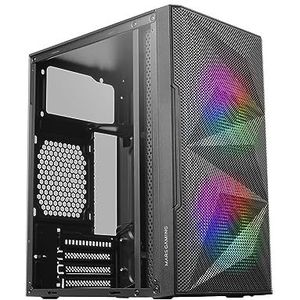 Mars Gaming - Mcme Pc-behuizing - Zwart - MESH Rooster - Gehard Glas