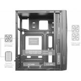 Mars Gaming - Mcme - PC Behuizing - Zwart - Gehard Glas - Full-MESH