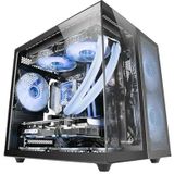Mars Gaming - MC-NOVAM - PC Behuizing - Zwart - Gehard Glas