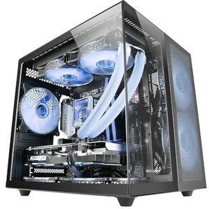 Mars Gaming - MC-NOVAM - PC Behuizing - Zwart - Gehard Glas