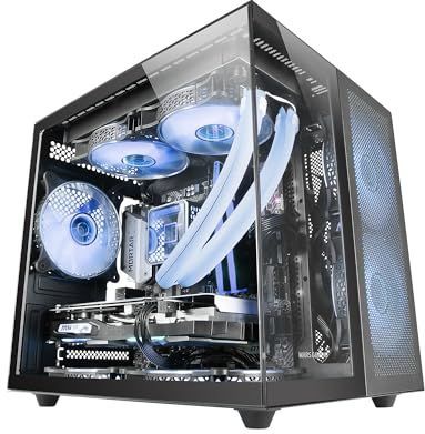 Mars Gaming - MC-NOVAM - PC Behuizing - Zwart - Gehard Glas